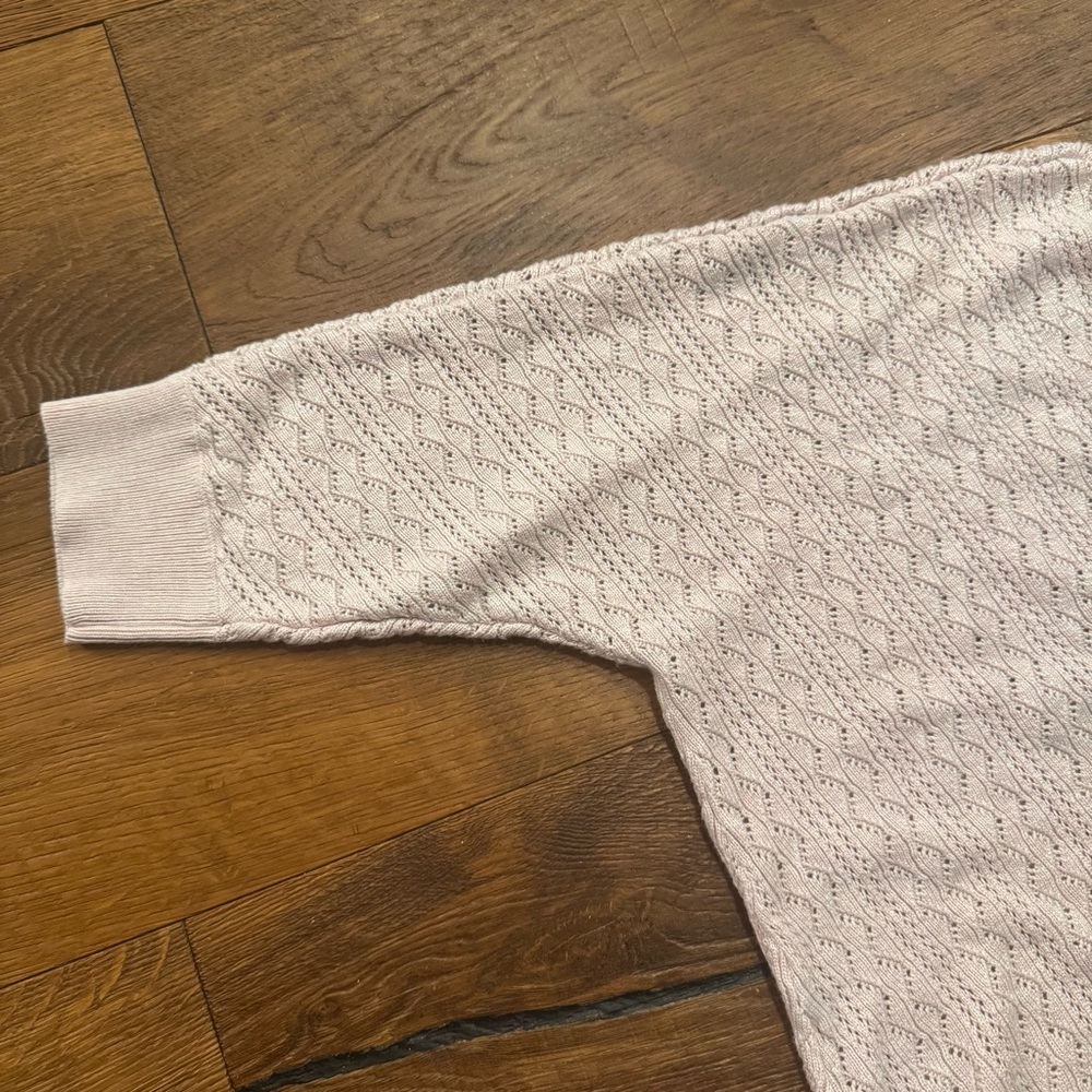 Women's Light Pink Sweater - Picture 4 of 8